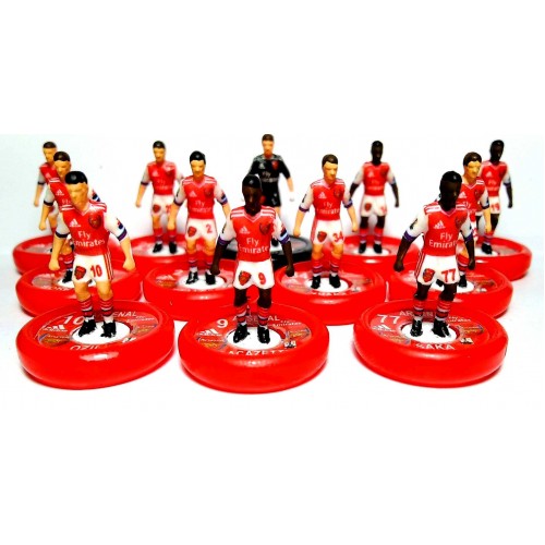 Subbuteo Andrew Table Soccer Arsenal 2019-20 on WSB Professional bases